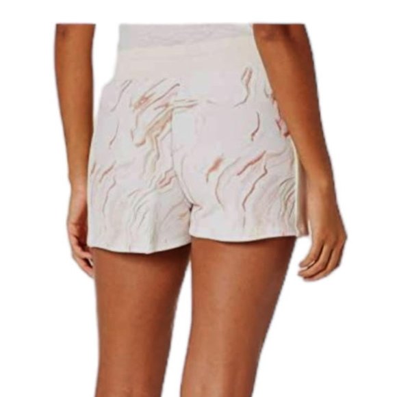Champion Small White Patterned Reverse Weave Shorts NEW WITH TAGS - Picture 2 of 10